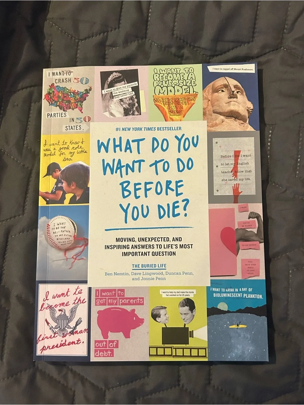 What Do You Want To Do Before You Die? Vibrant Illustrated Paperback